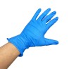 Powder-Free Blue Nitrile Food Handling Gloves