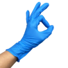 Powder-Free Blue Nitrile Food Handling Gloves